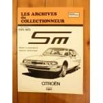 SM Revue Technique Les Archives Du Collectionneur Citroen