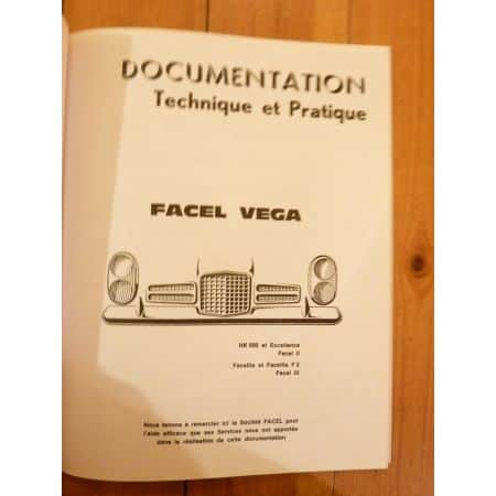 HK500 EXCELLENCE FACELLIA Revue Technique Les Archives Du Collectionneur Facel Vega