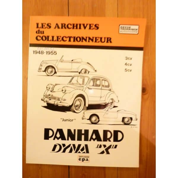 Dyna X Revue Technique Panhard Les Archives Du Collectionneur Panhard