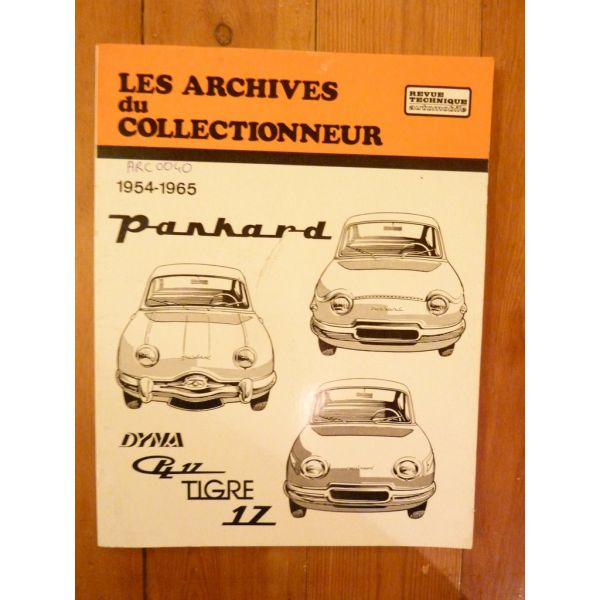 Dyna Tigre Revue Technique Panhard Les Archives Du Collectionneur Panhard