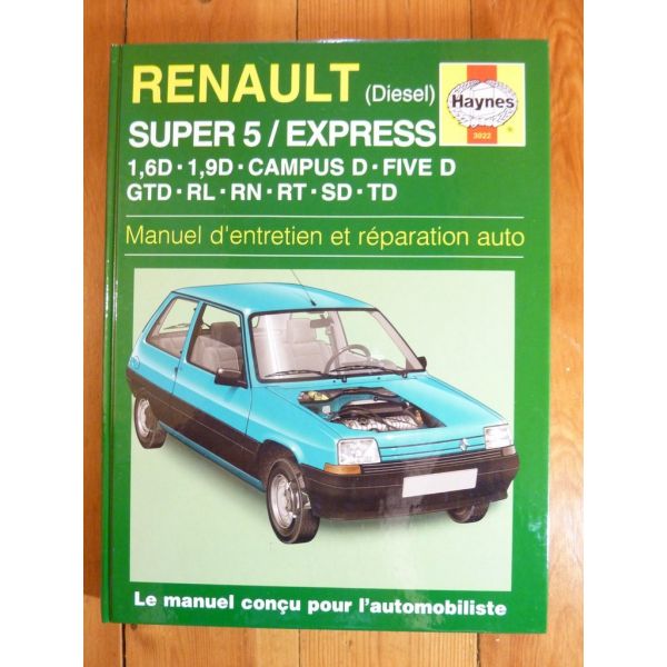 S5 Express Die Revue Technique Haynes Renault