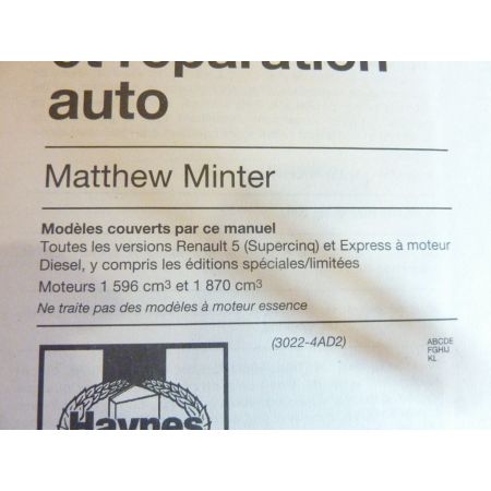 S5 Express Die Revue Technique Haynes Renault