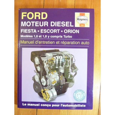 Escort Orion Die Revue Technique Haynes Ford