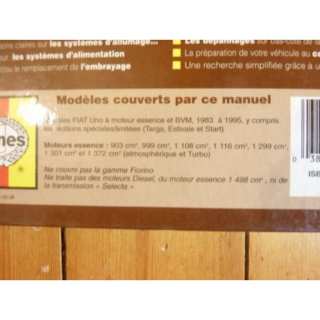 Uno Ess Revue Technique Haynes Fiat