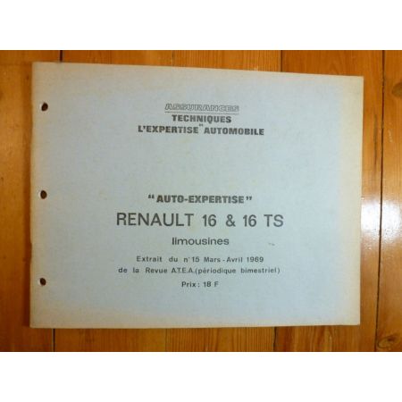 R16 TS Revue Auto Expertise Renault