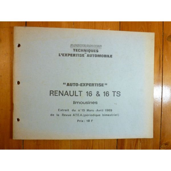 R16 TS Revue Auto Expertise Renault