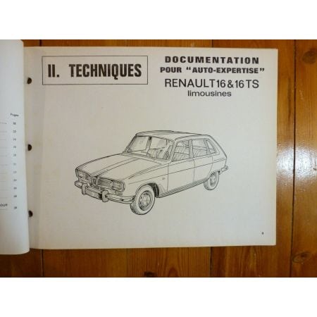 R16 TS Revue Auto Expertise Renault