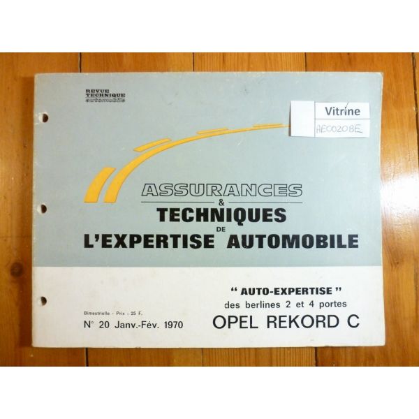 Rekord C Revue Auto Expertise Opel