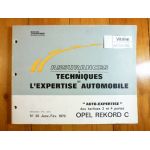 Rekord C Revue Auto Expertise Opel