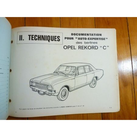 Rekord C Revue Auto Expertise Opel
