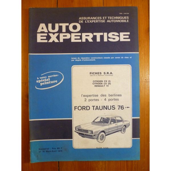 Taunus 79- Revue Auto Expertise Ford