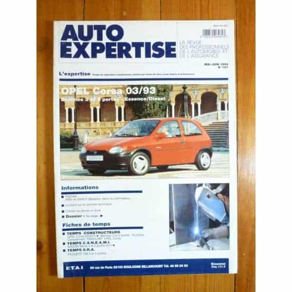 Corsa 93- Revue Auto Expertise Opel