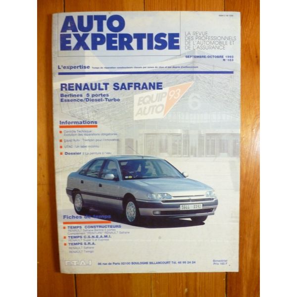 Safrane Revue Auto Expertise Renault
