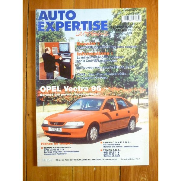 Vectra 96 Revue Auto Expertise Opel