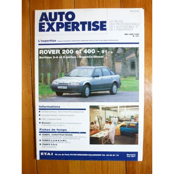 200 400 91- Revue Auto Expertise Rover
