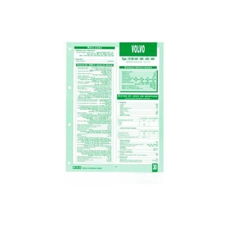 D12D 340-380-420-460 fiche technique Volvo