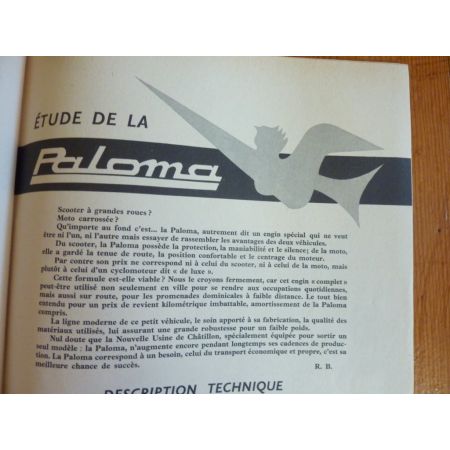 70cc Revue Technique moto Paloma