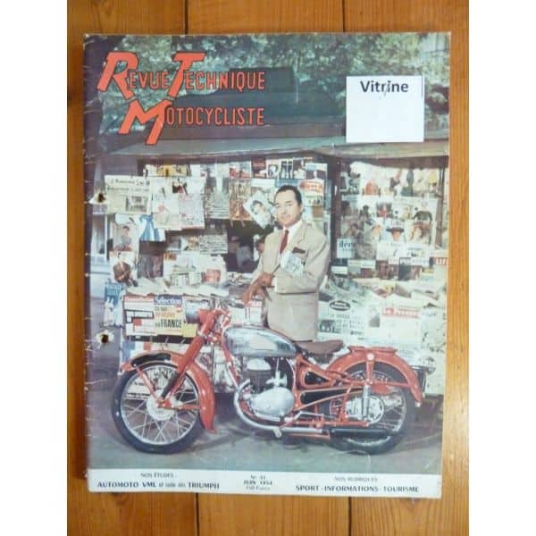 VML Triumph Revue Technique moto Automoto