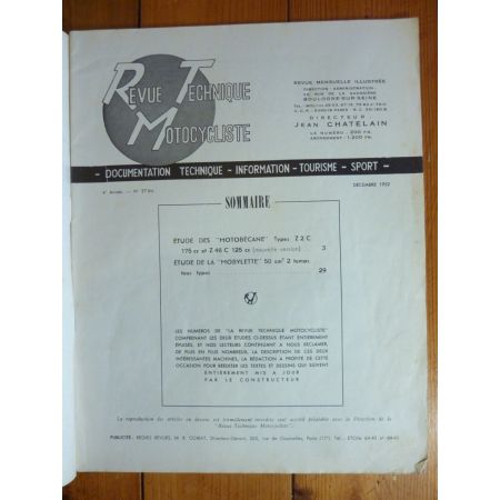 Z2C Revue Technique moto Motobecane