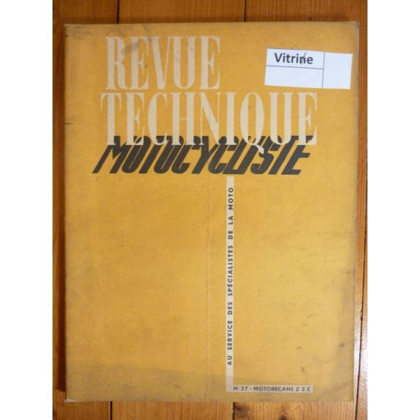 Z2C Z46C Revue Technique moto Motobecane