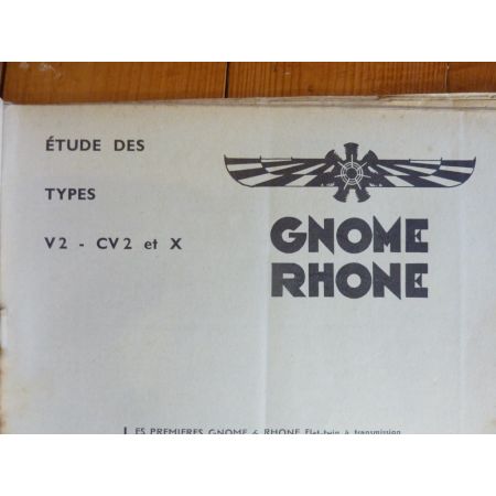 V2 CV2 X Revue Technique moto Gnome Rhone