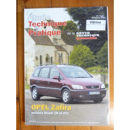 Zafira DI DTI Revue Technique Opel