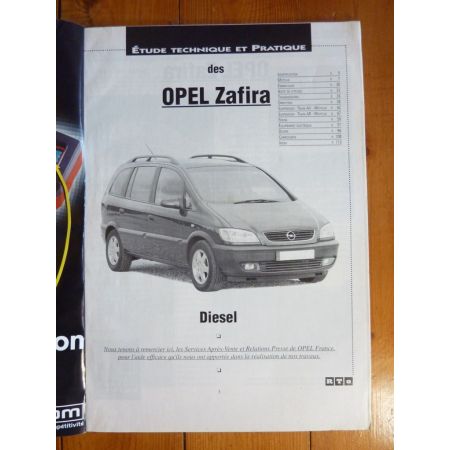 Zafira DI DTI Revue Technique Opel