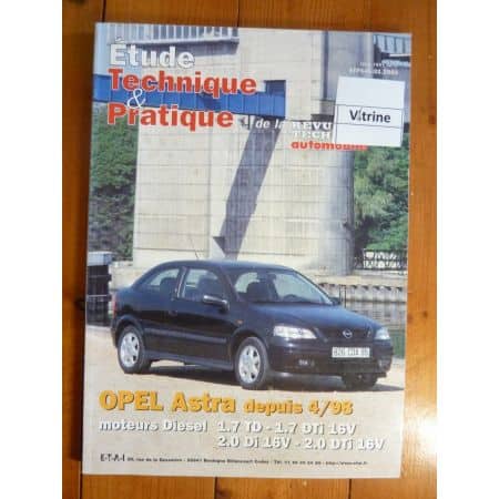 Astra D 98- Revue Technique Opel