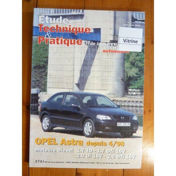 Astra D 98- Revue Technique Opel