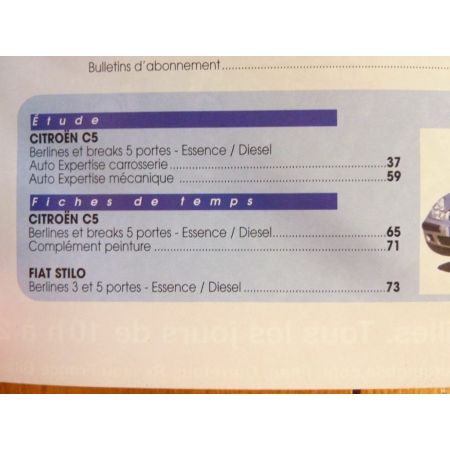 C5 Revue Auto Expertise Citroen