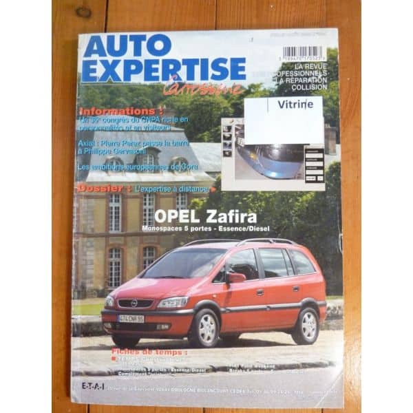 Zafira Revue Auto Expertise Opel