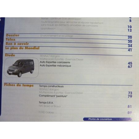 Kangoo Revue Auto Expertise Renault