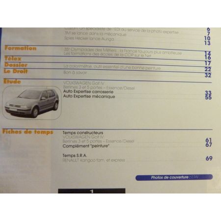 Golf 4 - IV Revue Auto Expertise Volkswagen