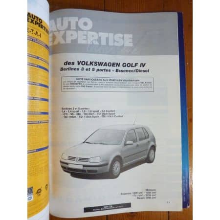Golf 4 - IV Revue Auto Expertise Volkswagen