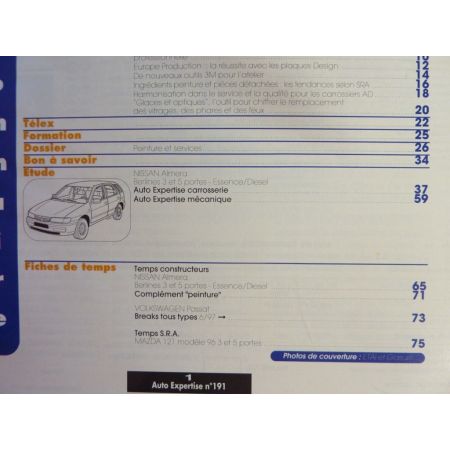 Almera Revue Auto Expertise Nissan