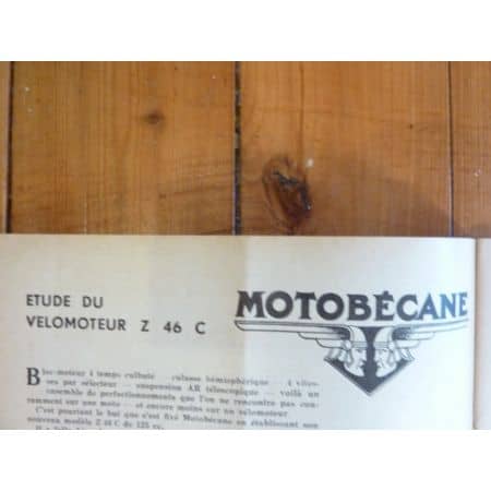 Z46C Revue Technique moto Motobecane