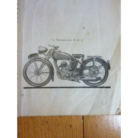 D45A AB1 Revue Technique moto Motobecane