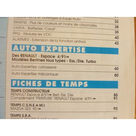 Espace 91- Revue Auto Expertise Renault