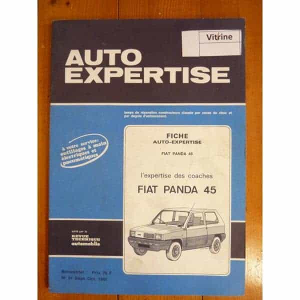 Panda 45 Revue Auto Expertise Fiat