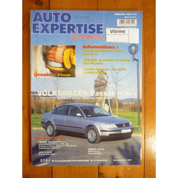 Passat 96- Revue Auto Expertise Volkswagen