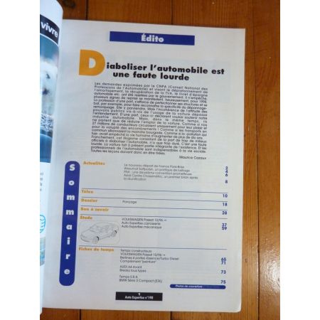 Passat 96- Revue Auto Expertise Volkswagen