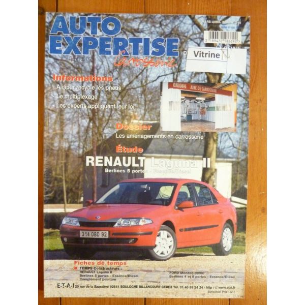 Laguna II Revue Auto Expertise Renault
