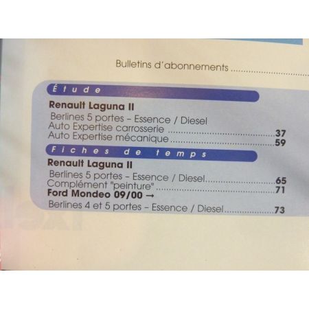 Laguna II Revue Auto Expertise Renault