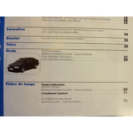 Octavia Revue Auto Expertise Skoda