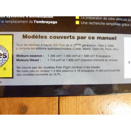 Polo III Revue Technique Haynes Volkswagen