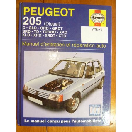 205 Die Revue Technique Haynes Peugeot