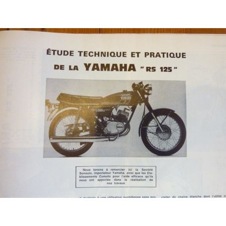 RS125 Le Mans California 3 Revue Technique moto Guzzi Yamaha