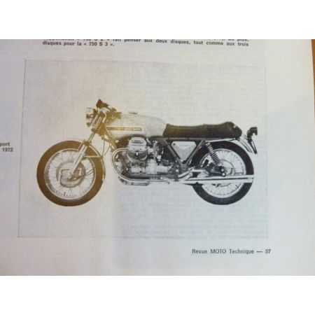 RS125 Le Mans California 3 Revue Technique moto Guzzi Yamaha