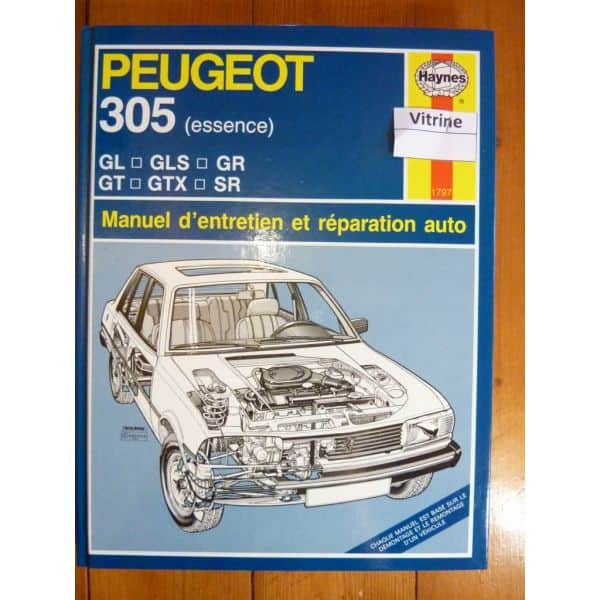 305 ess Revue Technique Haynes Peugeot