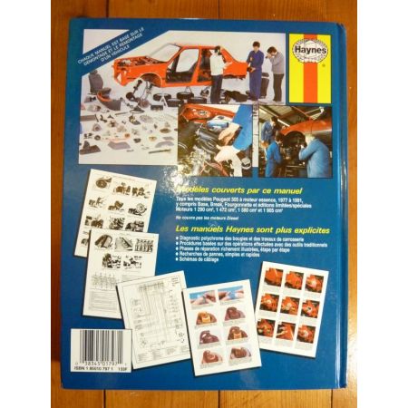 305 ess Revue Technique Haynes Peugeot